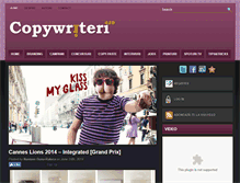 Tablet Screenshot of copywriteri.ro